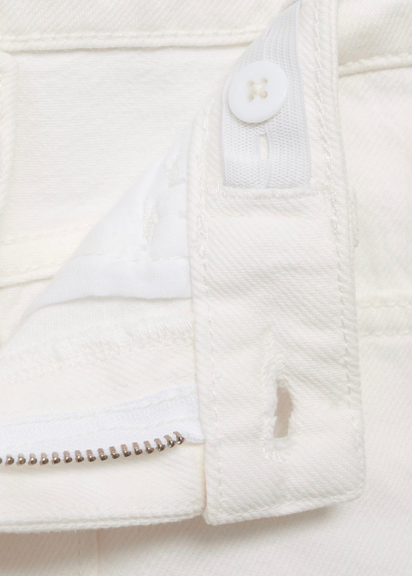 Jean Culotte1 Blanc - Fille