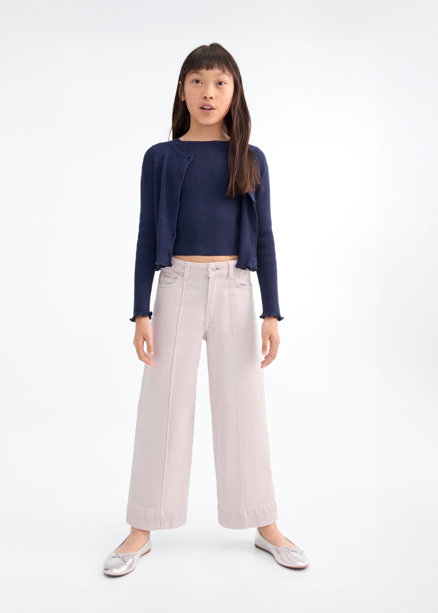 Jean Culotte1 Violet Clair/Pastel - Fille