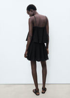 Robe Maille Volant