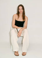 Pantalon Costume Droit Fluide