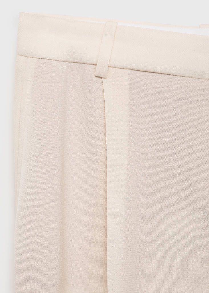 Pantalon Costume Droit Fluide