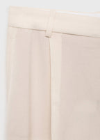 Pantalon Costume Droit Fluide