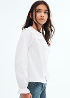 Candela White Shirt - Girl