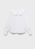 Chemise Carmen Blanc - Fille