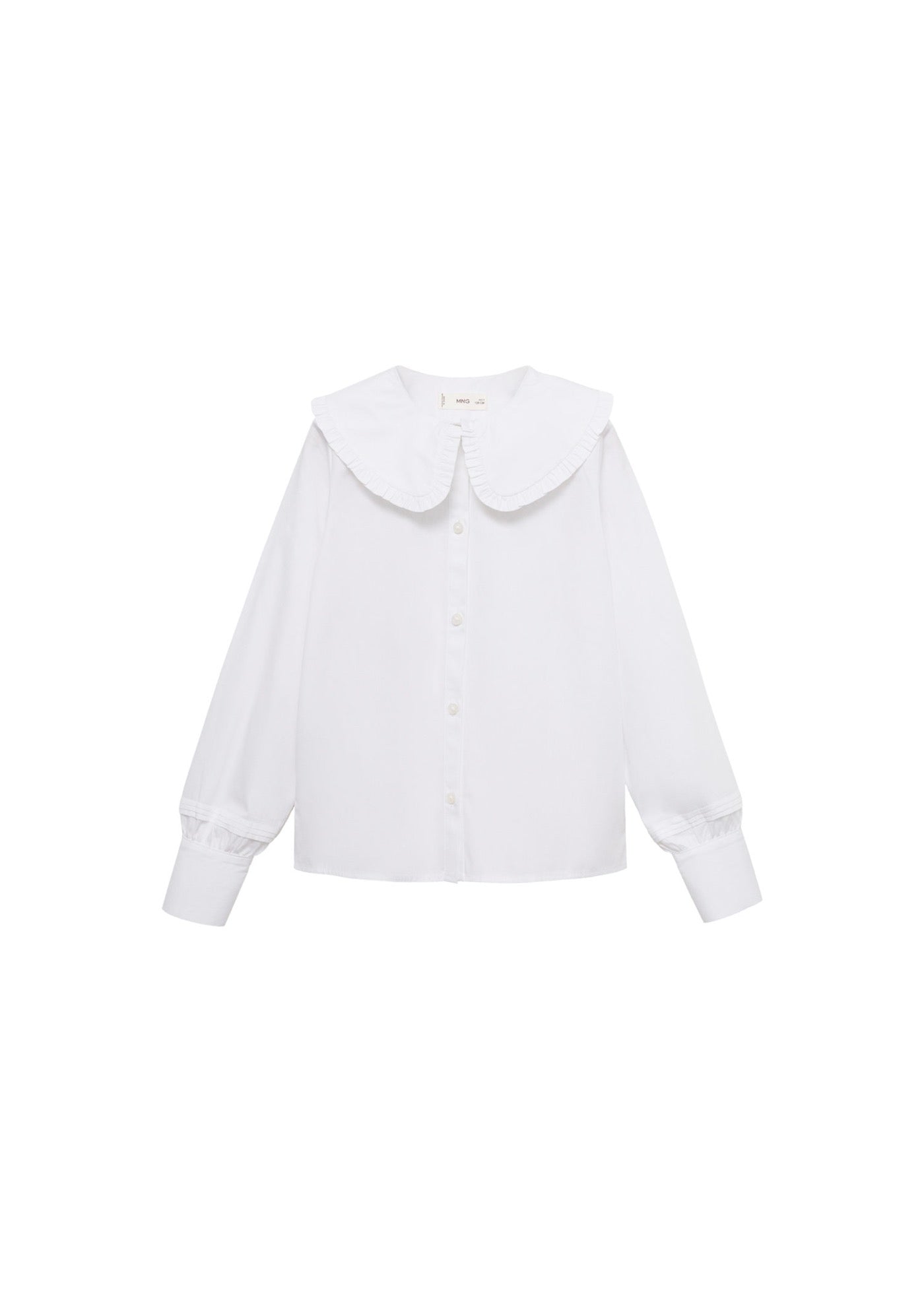 Chemise Carmen Blanc - Fille
