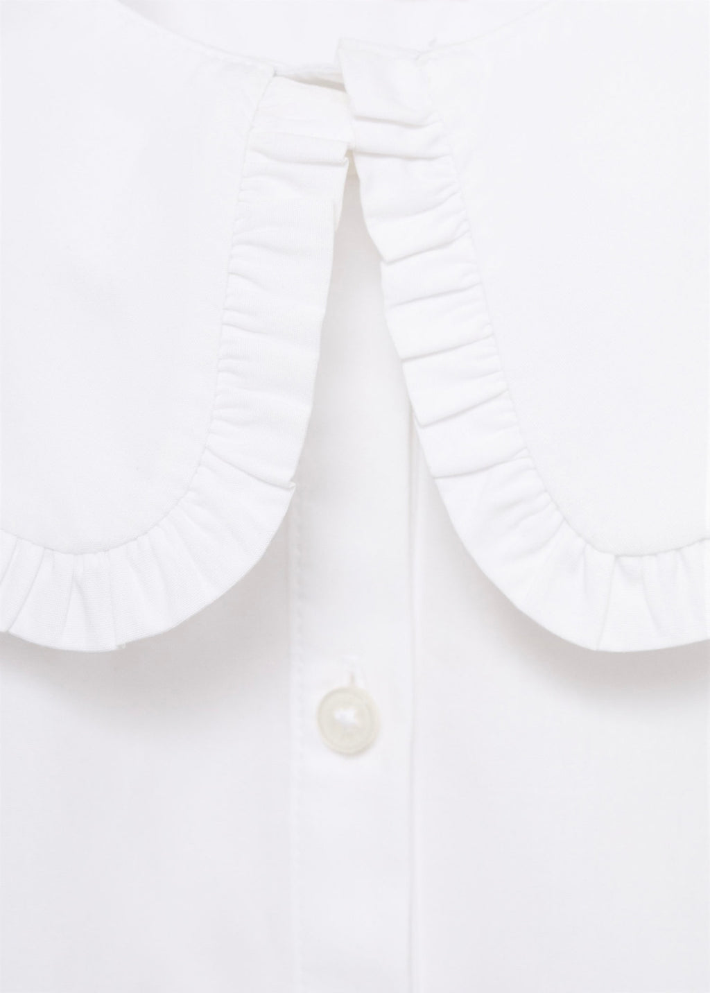 Chemise Carmen Blanc - Fille