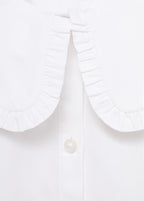 Chemise Carmen Blanc - Fille