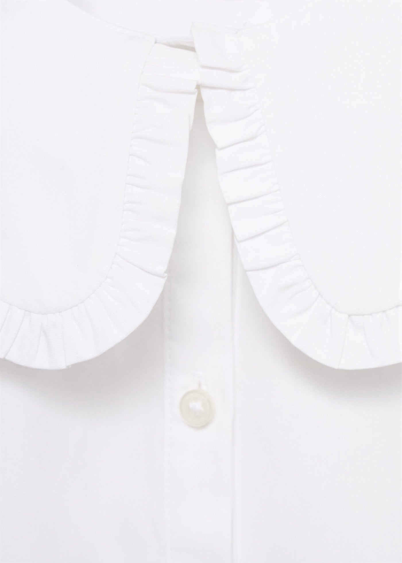 Chemise Carmen Blanc - Fille
