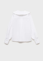 Chemise Carmen Blanc - Fille