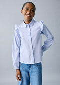 Chemise Carlota Bleu - Fille