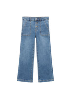 Jean Utility1 Bleu Moyen - Fille