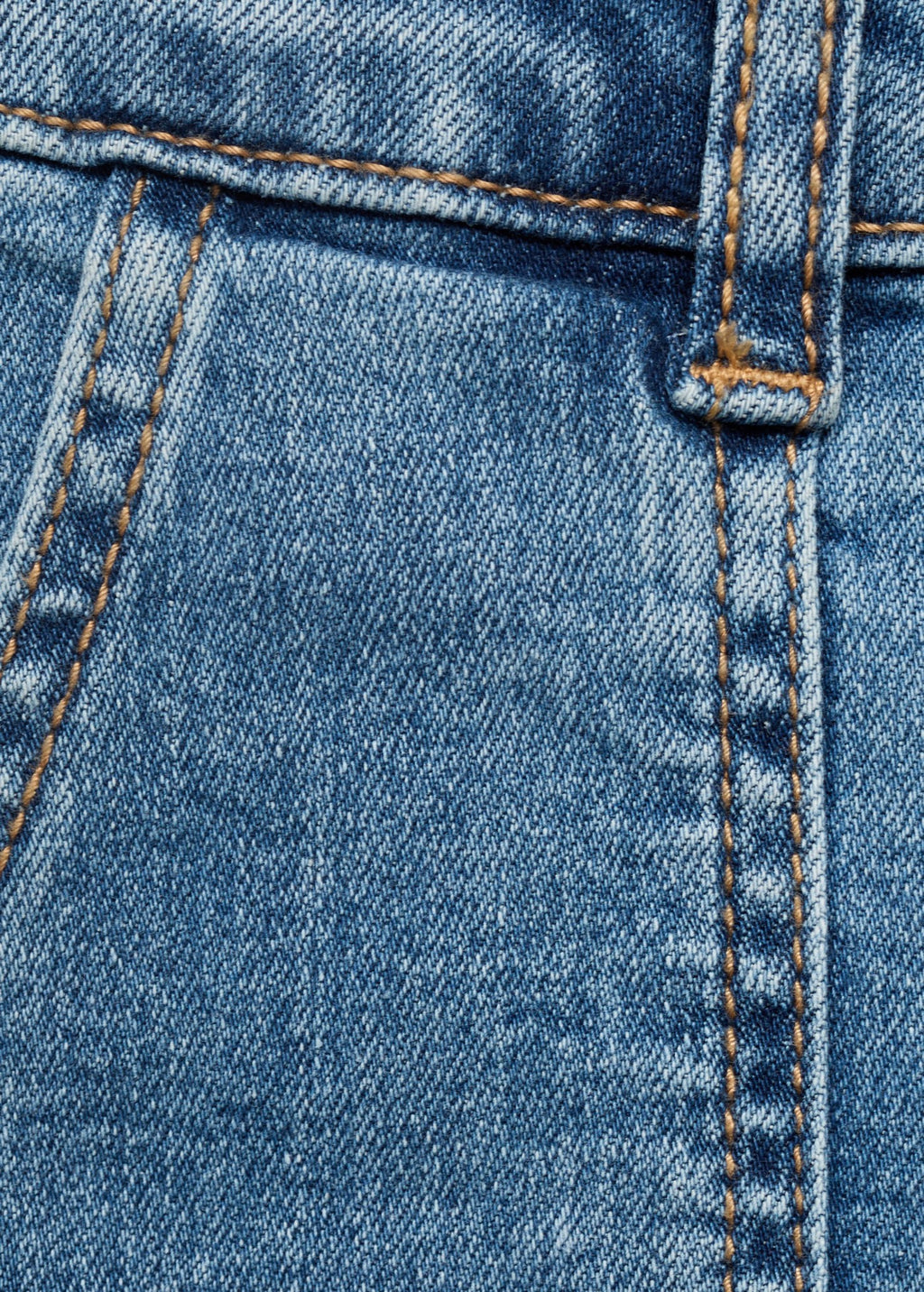 Jean Utility1 Bleu Moyen - Fille