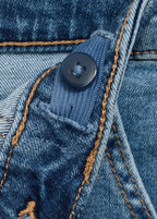 Jean Utility1 Bleu Moyen - Fille