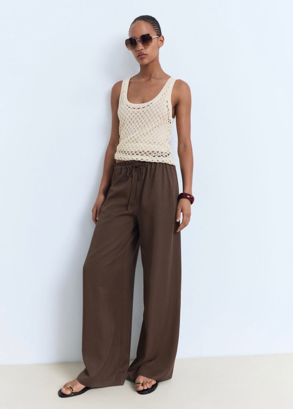Pantalon Lyocell Wideleg