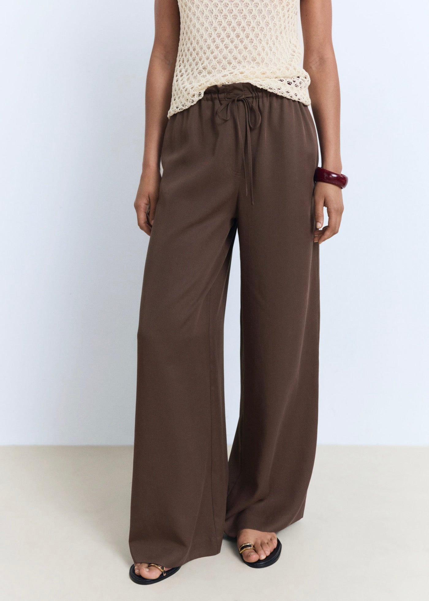 Pantalon Lyocell Wideleg