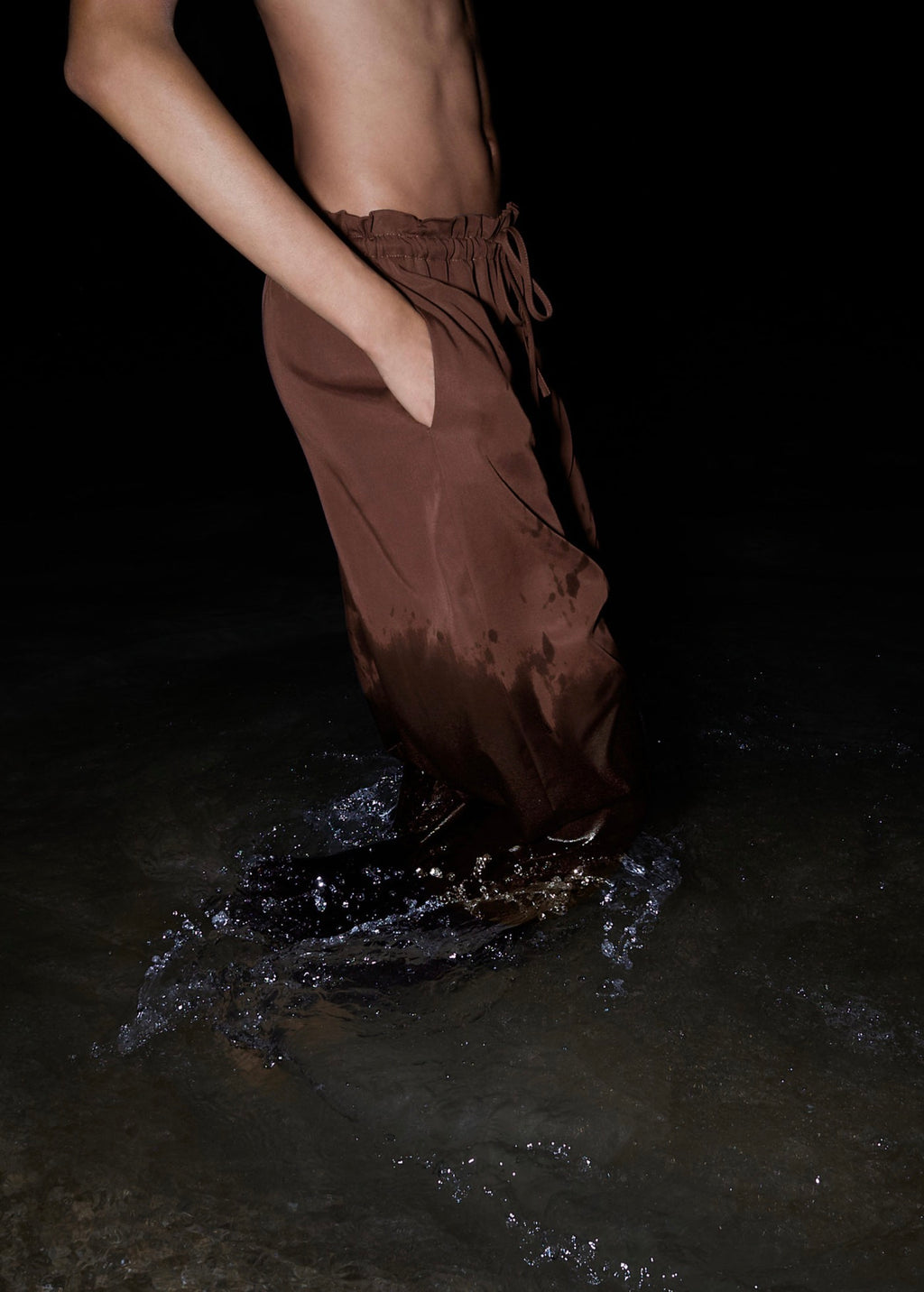 Pantalon Lyocell Wideleg