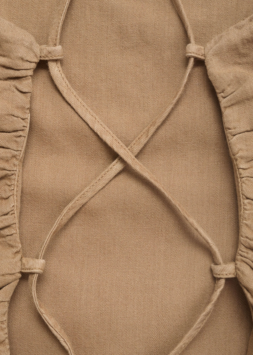 Top Drapé Dos Croisé