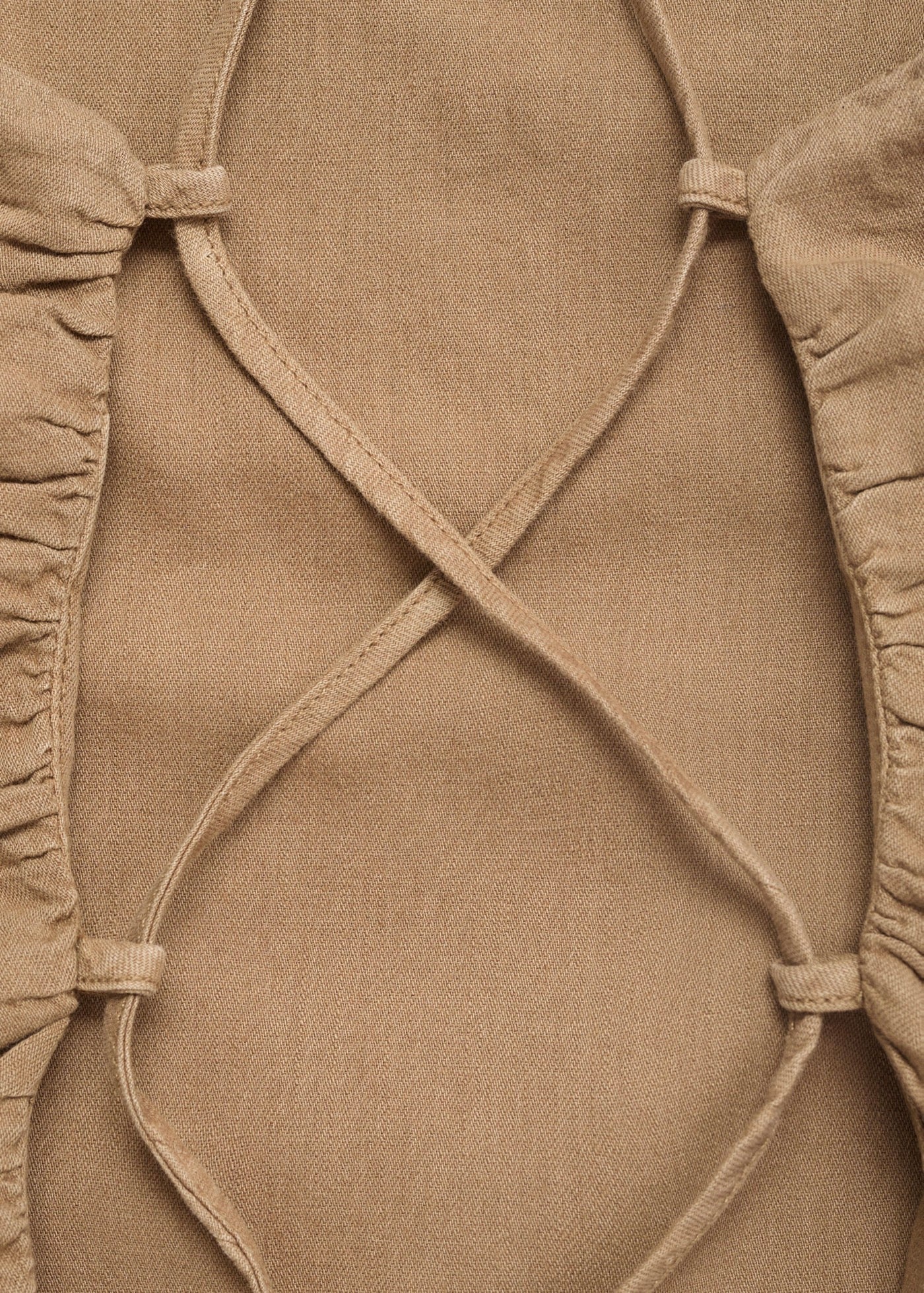 Top Drapé Dos Croisé