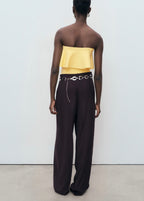 Haut Bustier Maxi Volant