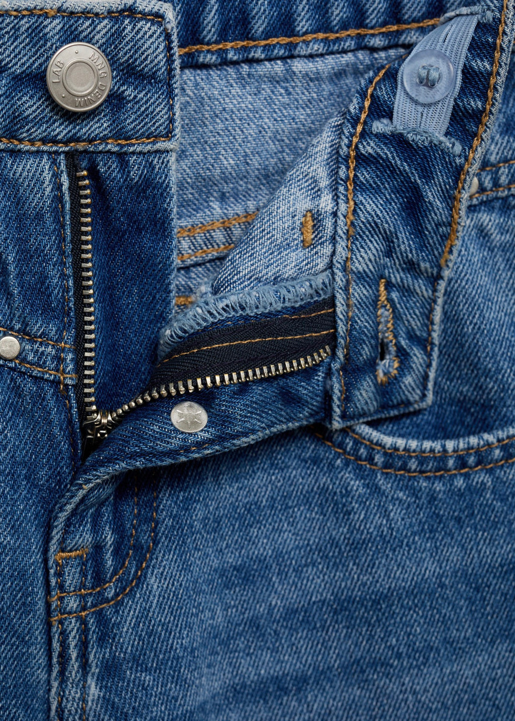 Jean Studs Azul Marino - Niña