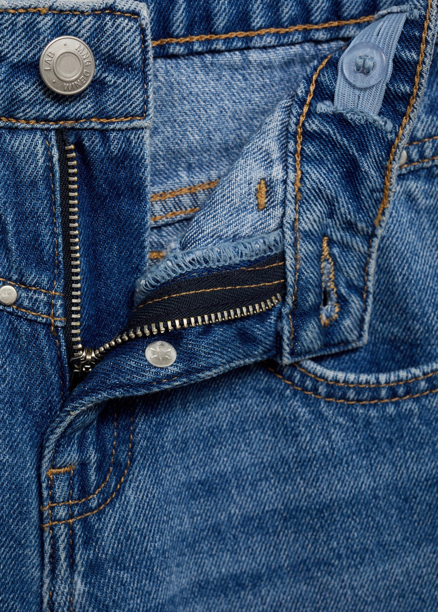 Jean Studs Azul Marino - Niña