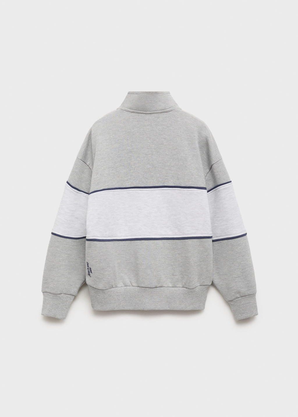Sudadera Apres Gris Medio Jaspeado - Niño