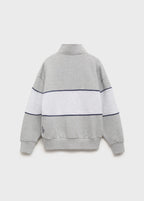 Sudadera Apres Gris Medio Jaspeado - Niño