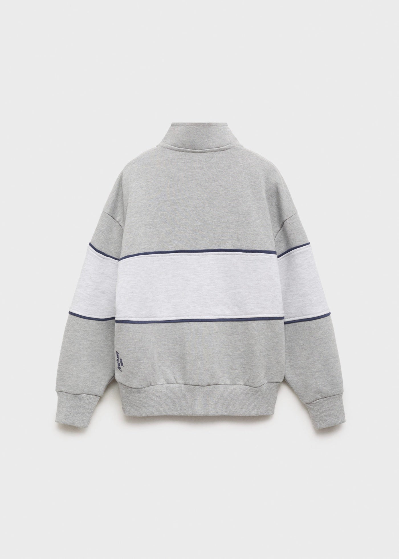 Sudadera Apres Gris Medio Jaspeado - Niño