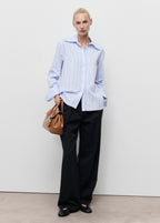 Chemise Rayures Revers