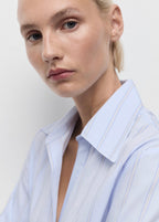 Chemise Rayures Revers