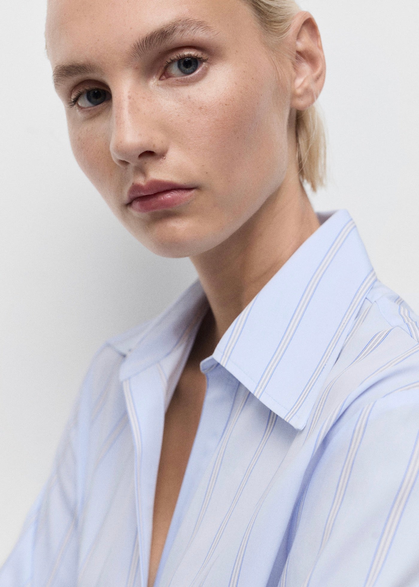 Chemise Rayures Revers