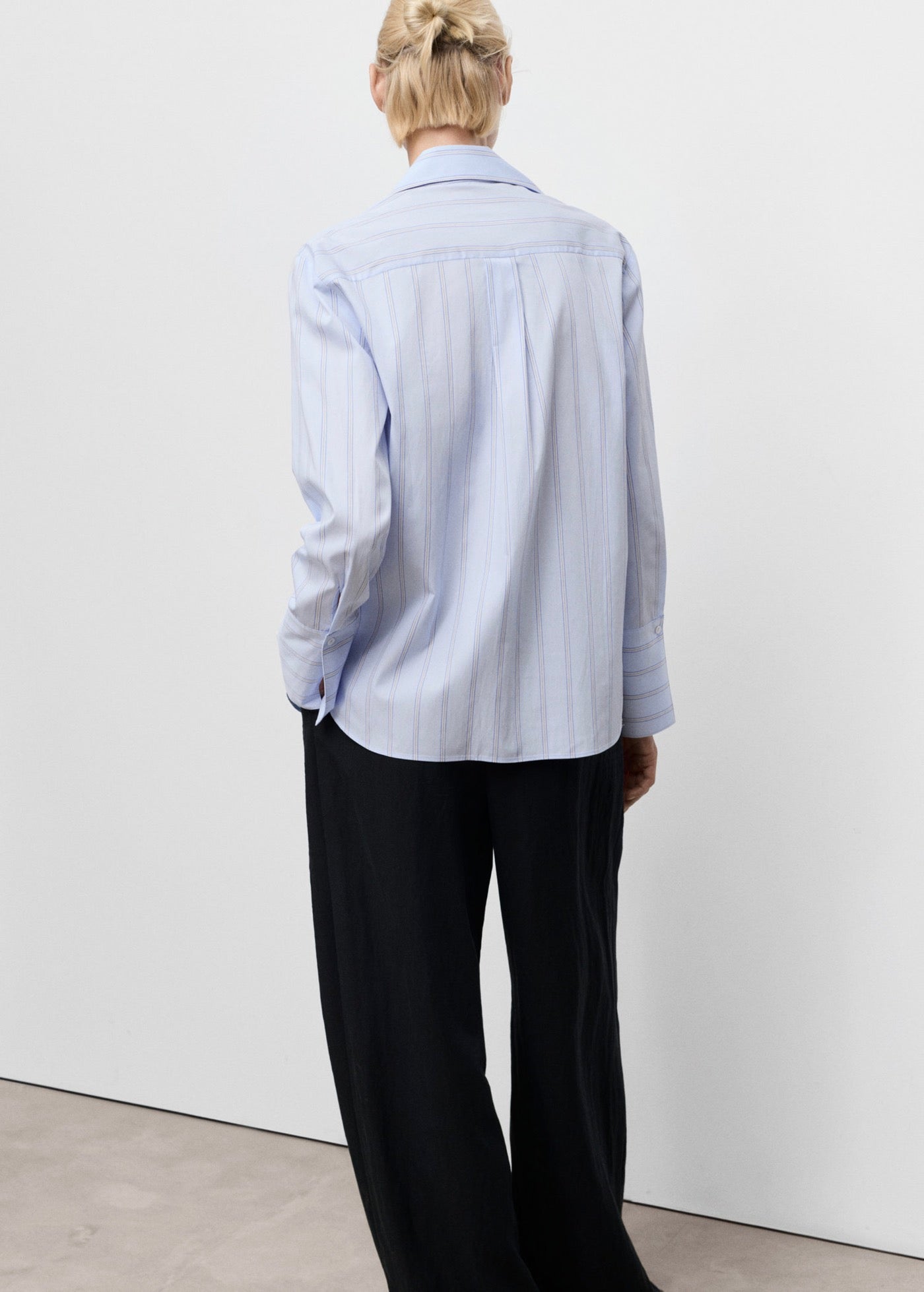 Chemise Rayures Revers