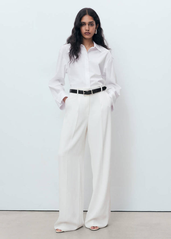 Chemise Popeline Courte