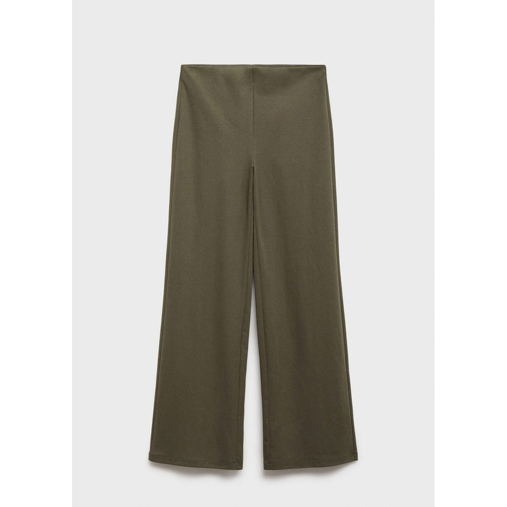 Pantalon Droit Taille Élastique