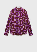 Chemise À Imprimé Abstrait