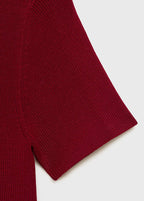 Abito In Maglia Collo Alto