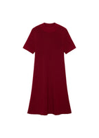 Abito In Maglia Collo Alto