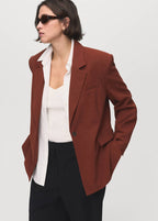 Blazer De Costume Modal