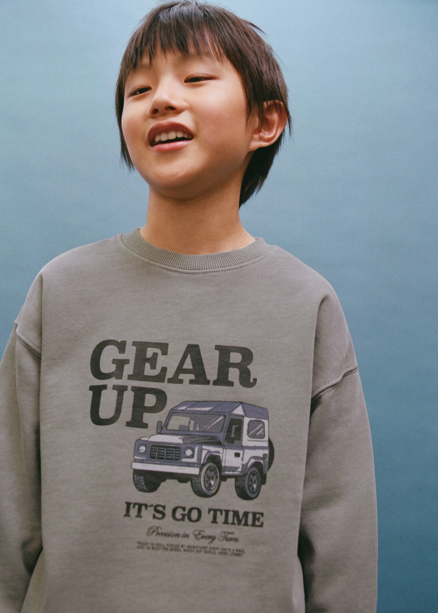 Sweat Gearup Gris - Garçon