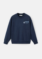 Sudadera Caution Azul Marino - Niño