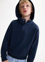 Sudadera Zipset Azul Marino - Niño