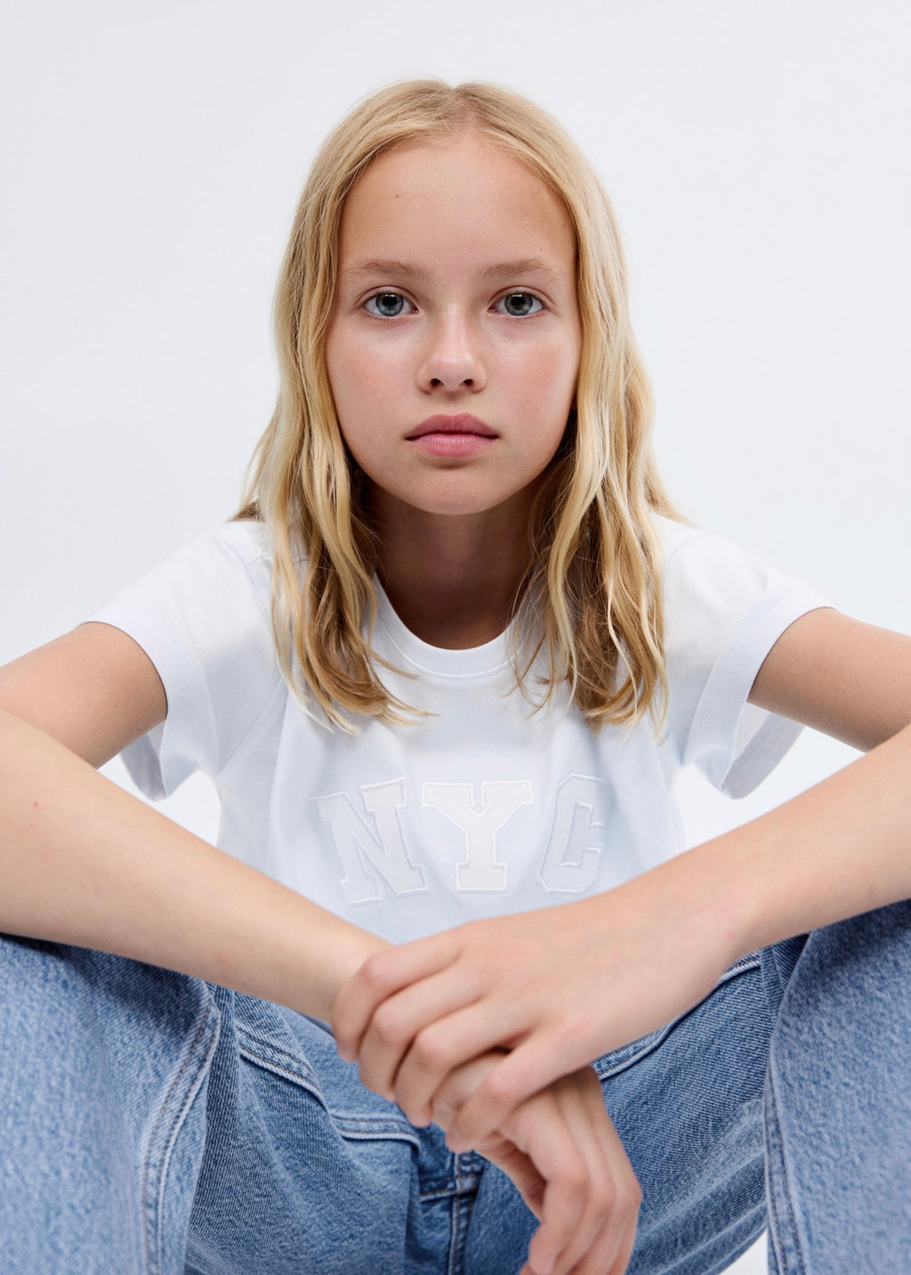 T-Shirt Celeste Sky Blue - Girl