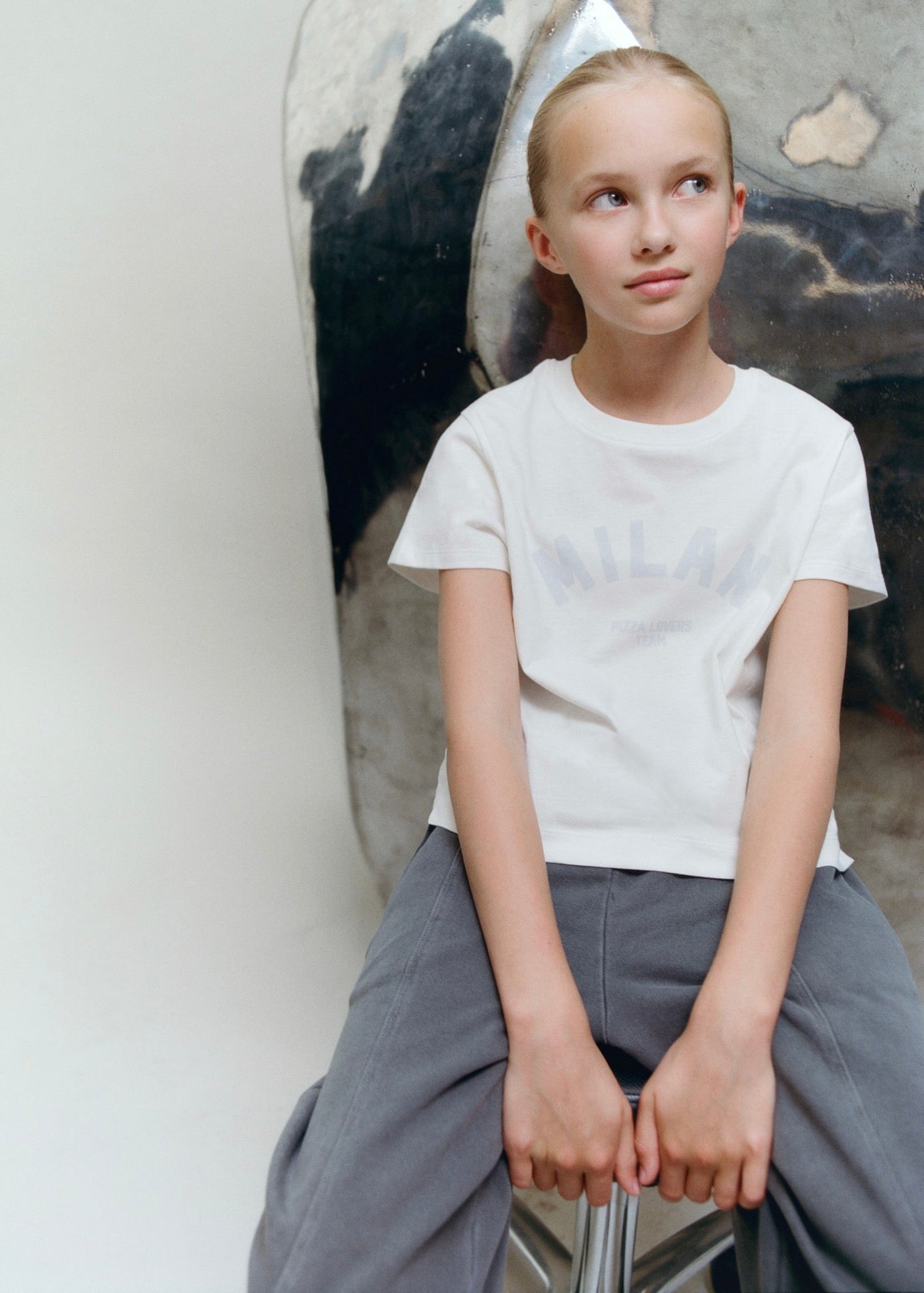 T-Shirt Celeste Sky Blue - Girl