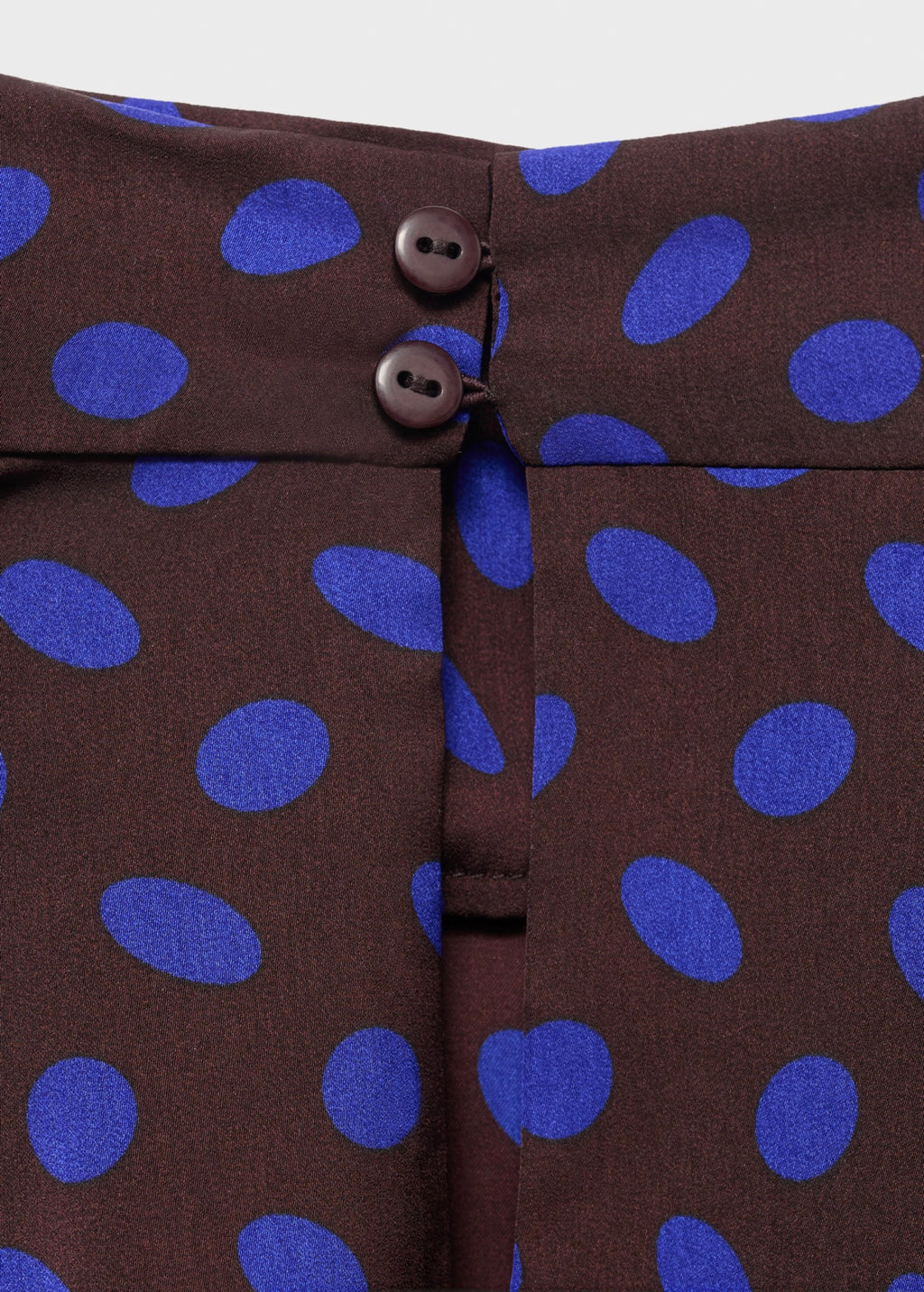 Blouse À Pois Col Bénitier