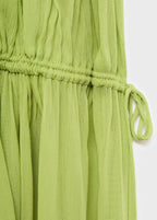 Robe Plissée Oversize