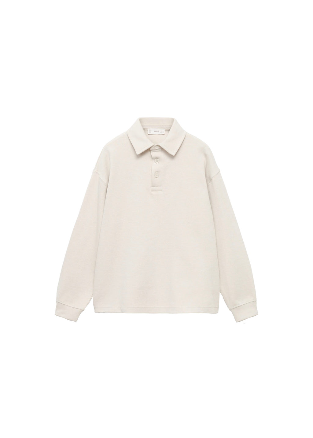 Sudadera Polos Gris Glaciar - Niño