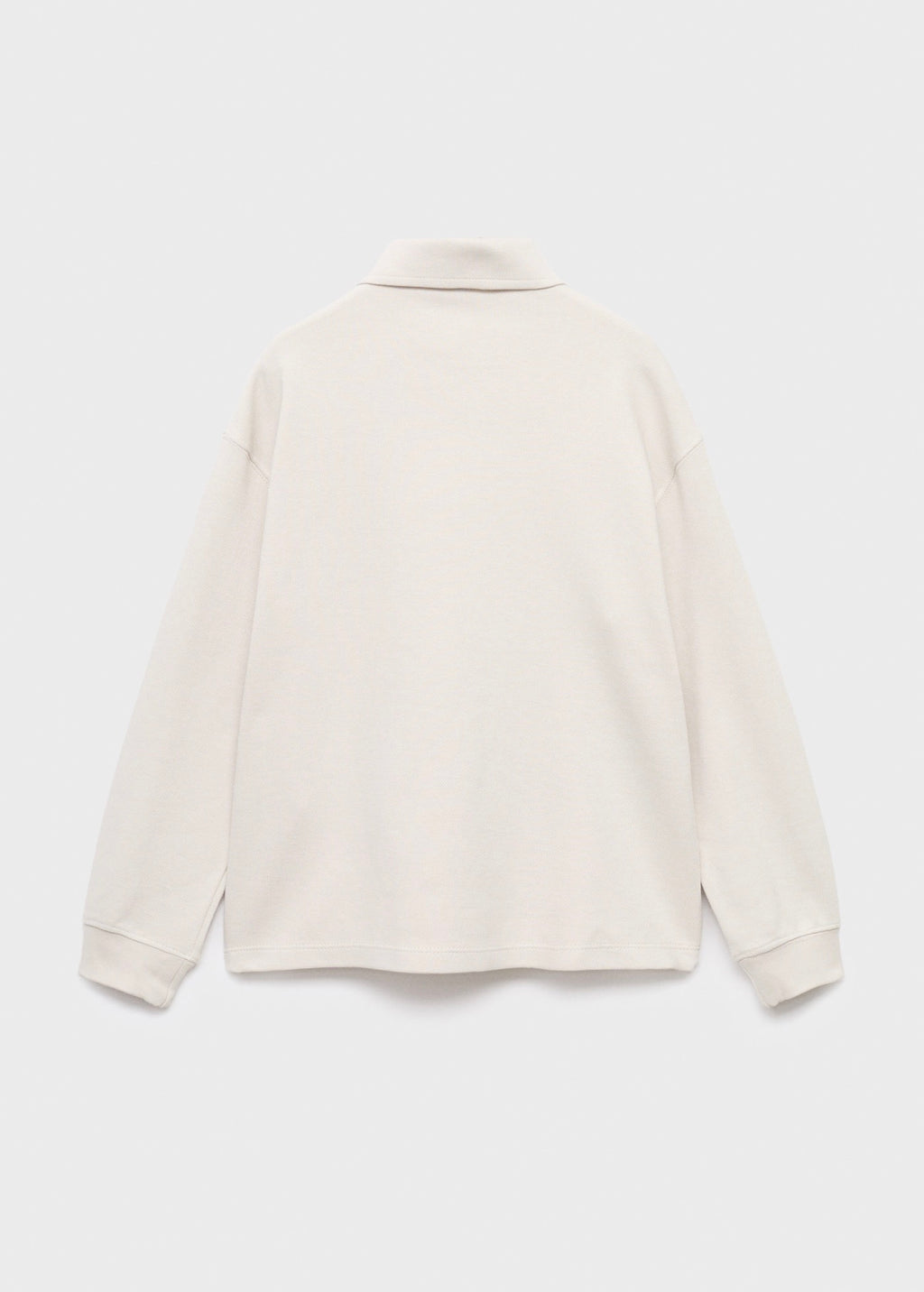 Sudadera Polos Gris Glaciar - Niño
