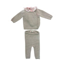 Bonpoint - Ensemble 3 Pièces Avec Blouse À Fleurs - 1 Ans