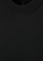 Robe À Ceinture Tissu Combiné