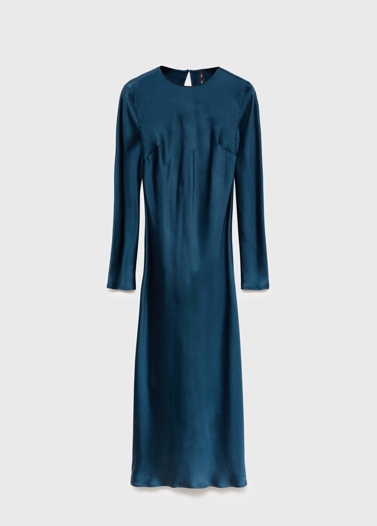Robe Longue Satinée